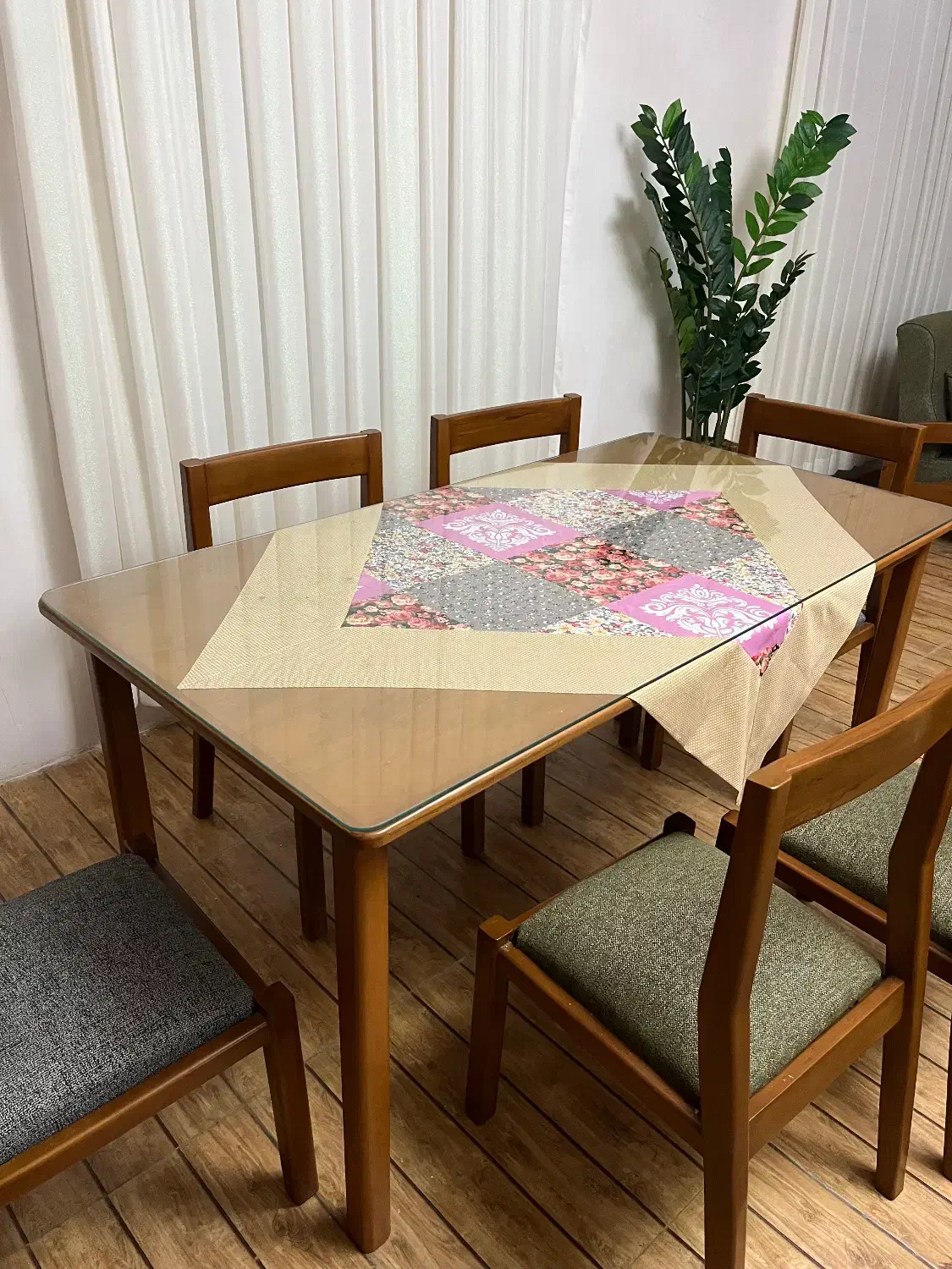 میز ناهار خوری ۶ نفره با صندلی|میز و صندلی غذاخوری|بابلسر, |دیوار