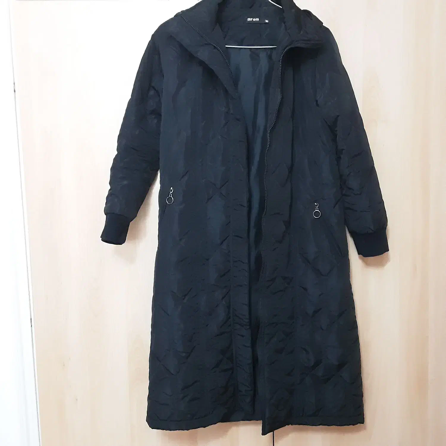 کاپشن بلند زنانه مشکی|لباس|رشت, معلم|دیوار