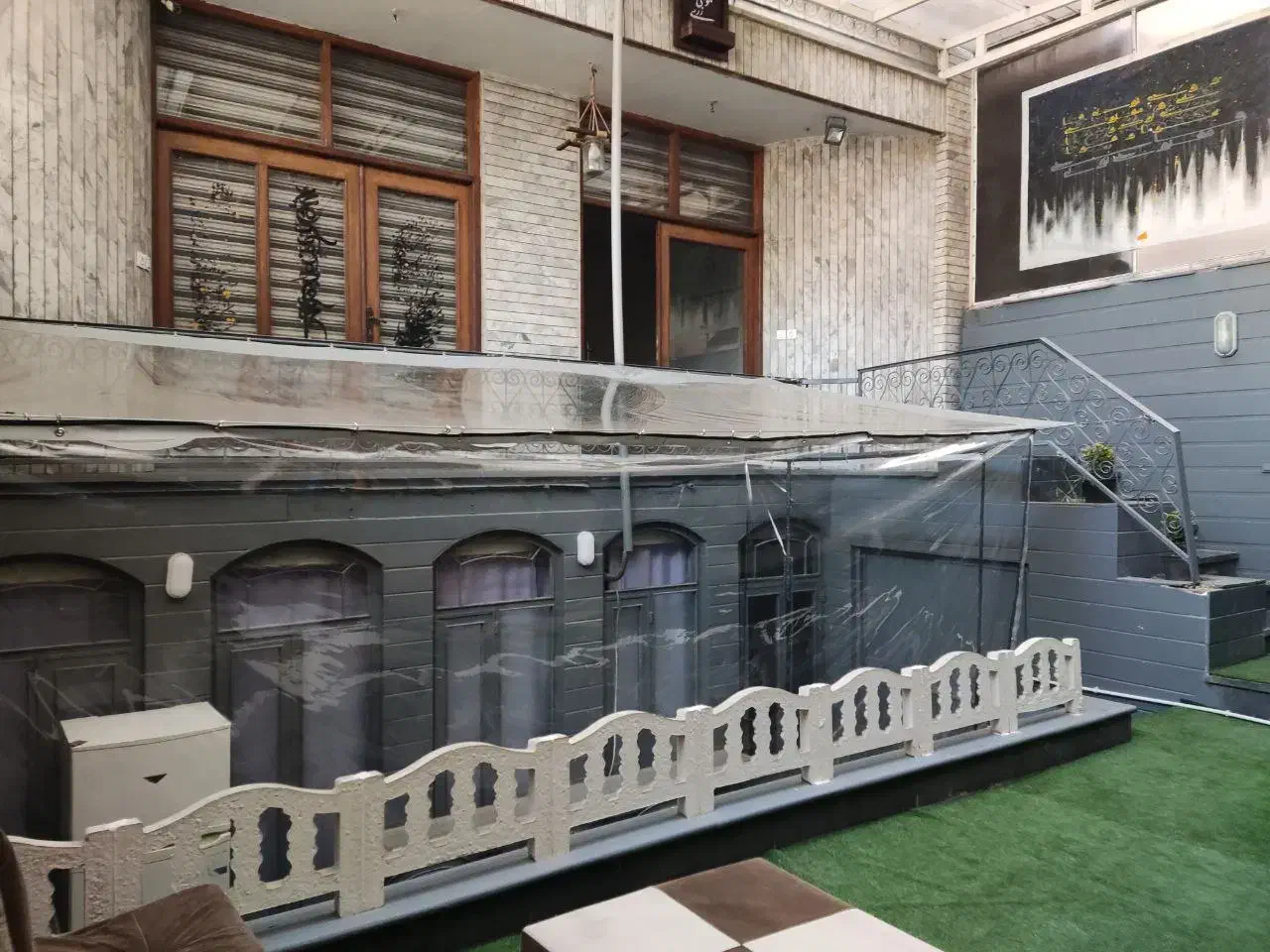 اجاره طبقه پایین یک آموزشگاه دخترانه|اجارهٔ کوتاه‌مدت دفتر کار و فضای آموزشی|قم, بلوار امین و ساحلی|دیوار