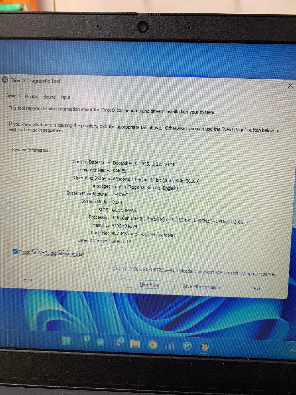 لنوو تاچ اسکرین i3-8-256 بسیار تمیز|رایانه همراه|تهران, شادمان|دیوار