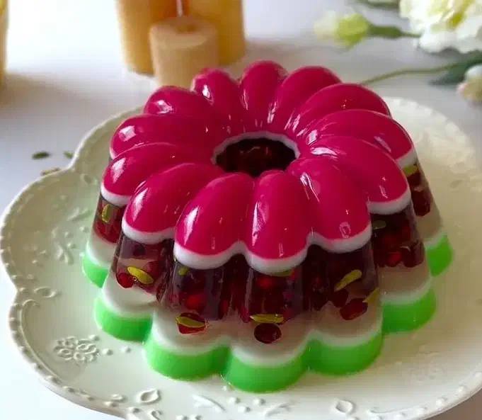 ژله ی یلدایی|خوردنی و آشامیدنی|قم, باغ کرباسی|دیوار