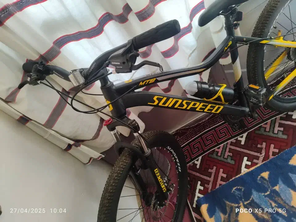 دوچرخه مدل nick رنگ مشکی زرد شماره بدنه s23G4624|دوچرخه، اسکیت، اسکوتر|بهبهان, |دیوار