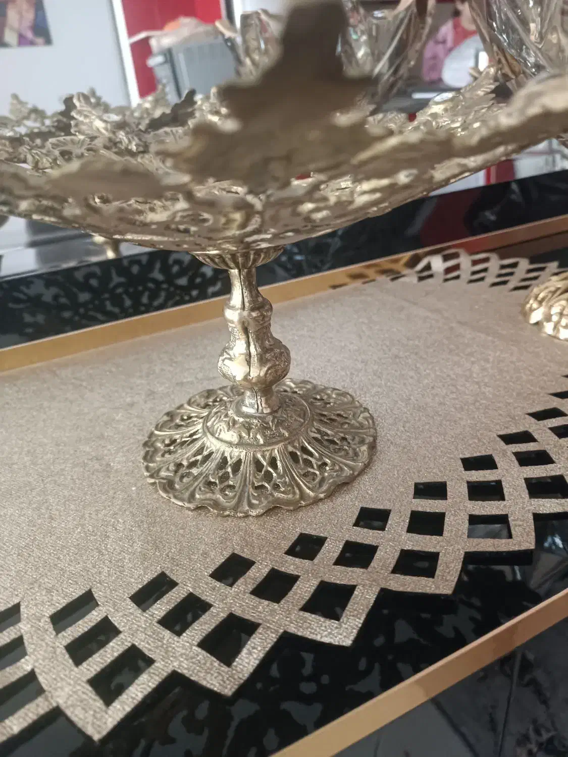 میوه خوری برنز|ظروف سرو و پذیرایی|قم, پردیسان|دیوار