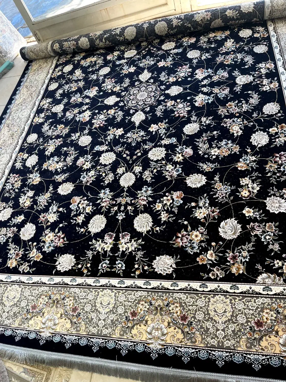 ۴تخته ۱۲متری نو آکبند ۱۲۰۰شانه|فرش|کرمانشاه, |دیوار