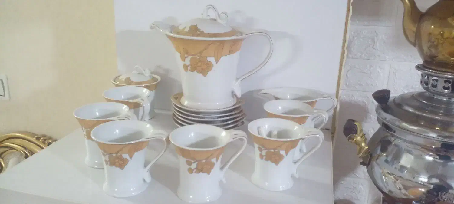 سرویس ۶ نفره چینی|ظروف سرو و پذیرایی|چهاردانگه (تهران), |دیوار