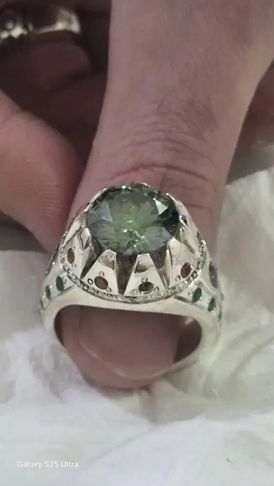 انگشتر موزنایت|جواهرات|قم, سالاریه|دیوار