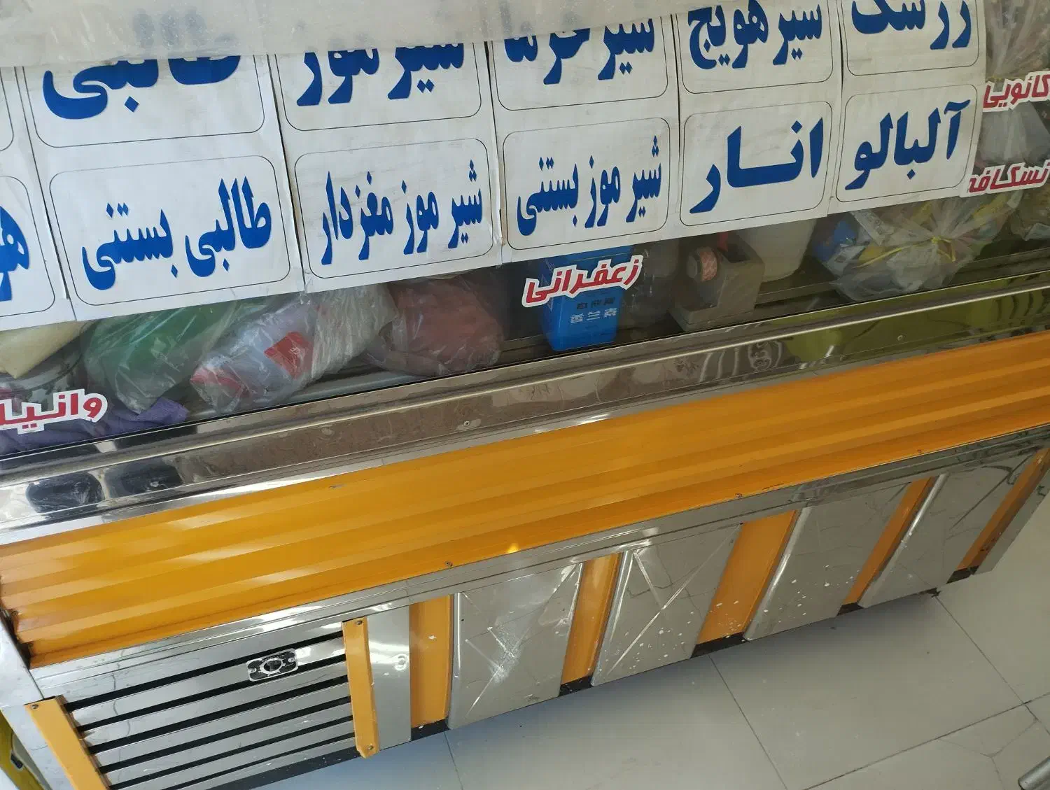 فریزر شش درب تمام استیل دوطبقه جلو شیشه خم|یخچال و فریزر|تبریز, |دیوار