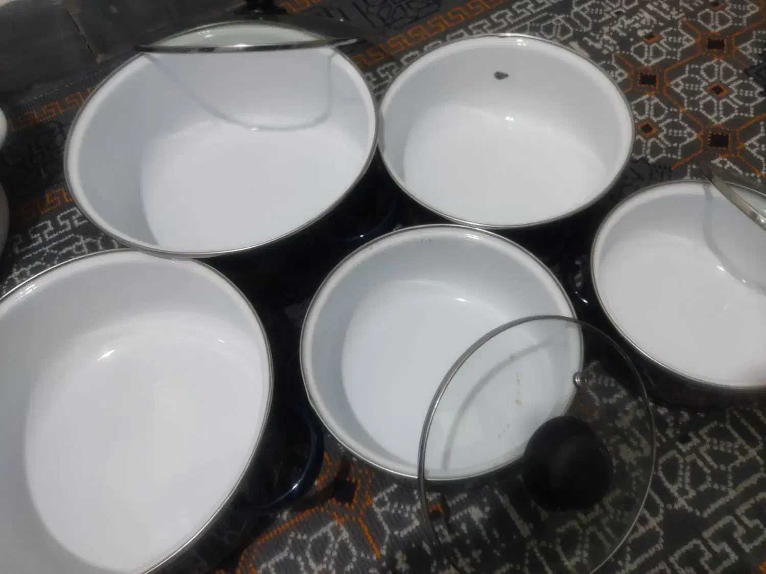 سرویس لعابی ترک|ظروف پختوپز|رودبار (کرمان), |دیوار