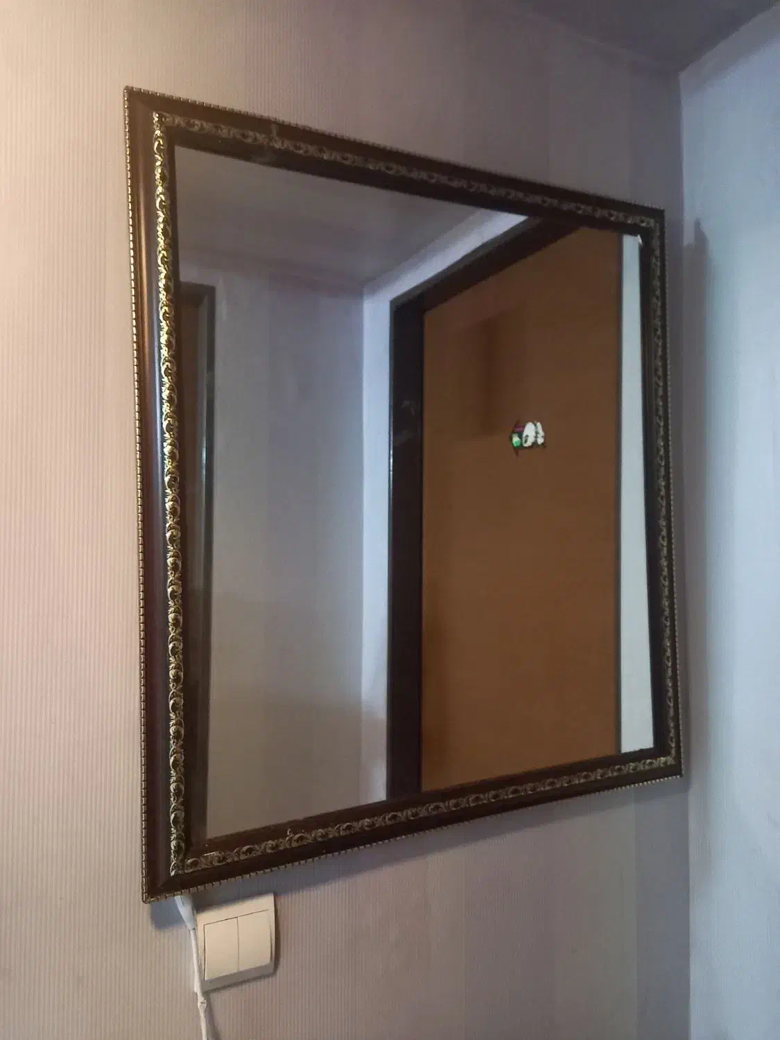 آینه قاب دار و چراغدار|آینه|زنجان, |دیوار