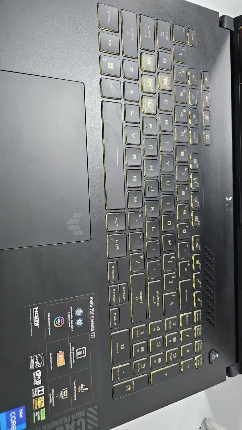 ASUS GAMIN F17 FX707|رایانه همراه|کرج, فاز ۳ گوهردشت|دیوار