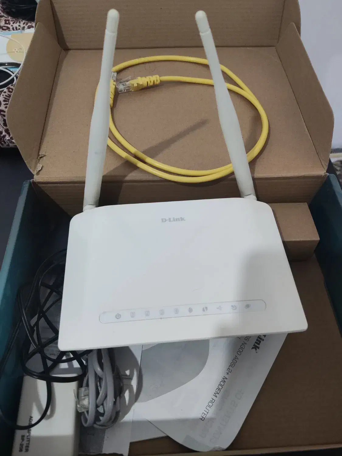 مودم روتر ADSL2+(N300)D linkدی لینک مدلDSL2750U|مودم و تجهیزات شبکه|جیرفت, |دیوار