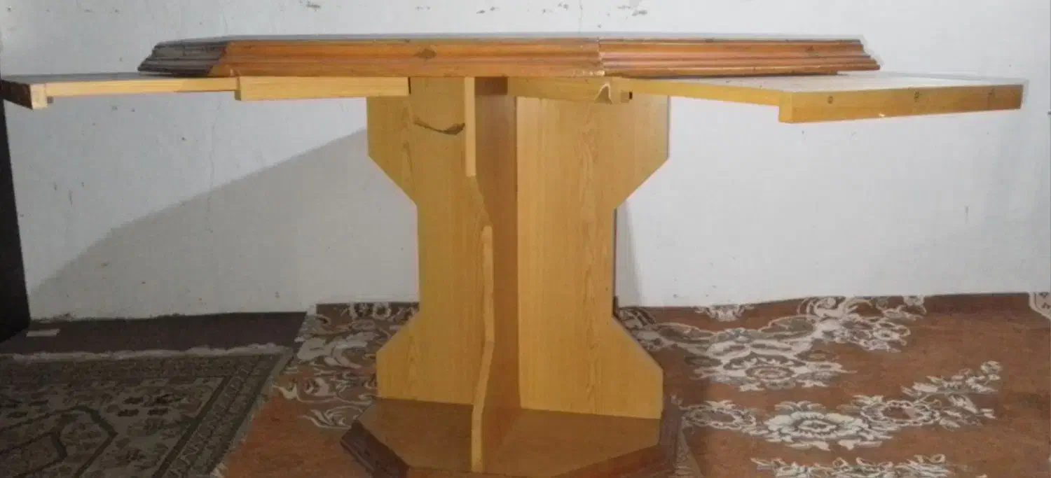 میز ناهارخوری کامل ام دی اف mdf|میز و صندلی غذاخوری|رشت, حسین آباد|دیوار