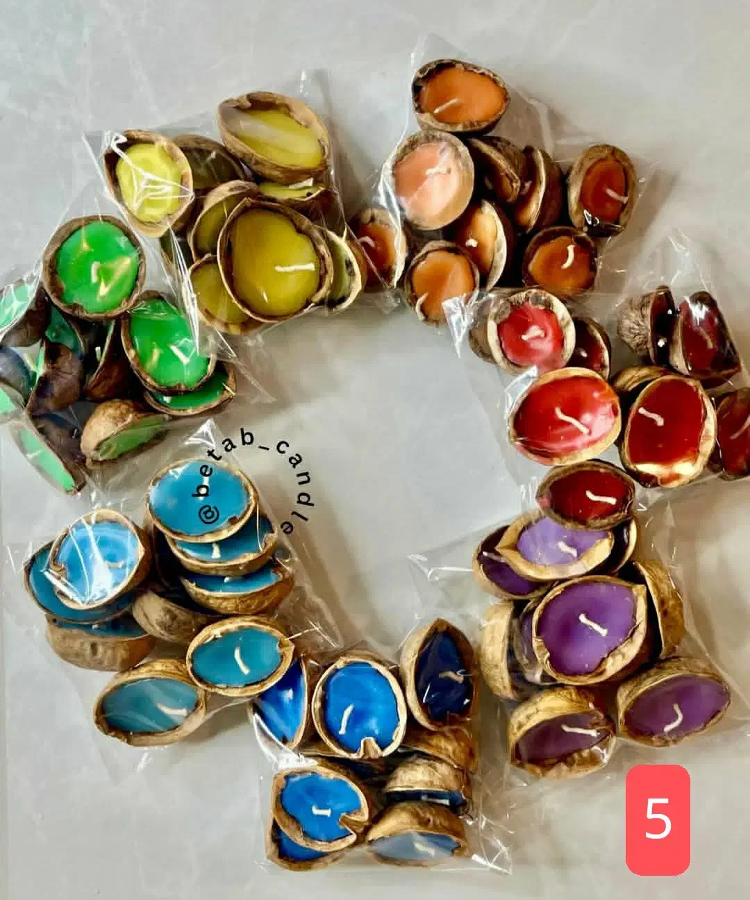 شمع و گیفت یلدایی و گیفت عروسی|صنایع دستی و سایر لوازم تزئینی|گناباد, |دیوار