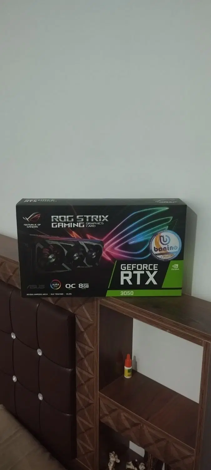 rtx 3050 8gb rog strix|قطعات و لوازم جانبی رایانه|دزفول, |دیوار