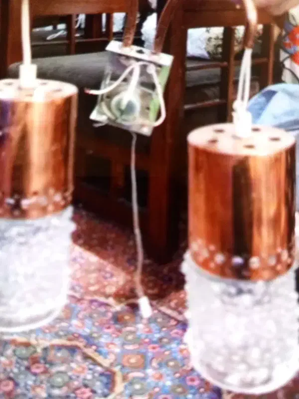 دیوار کوب لوستر مسمار|لوستر و چراغ آویز|تهران, گلستان (شهرک راه آهن)|دیوار