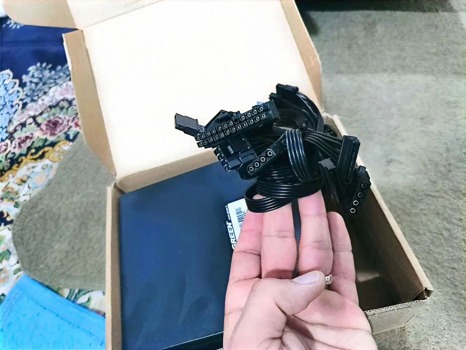 منبع تغذیه کامپوتر/ پاورگرین|قطعات و لوازم جانبی رایانه|بیرجند, |دیوار