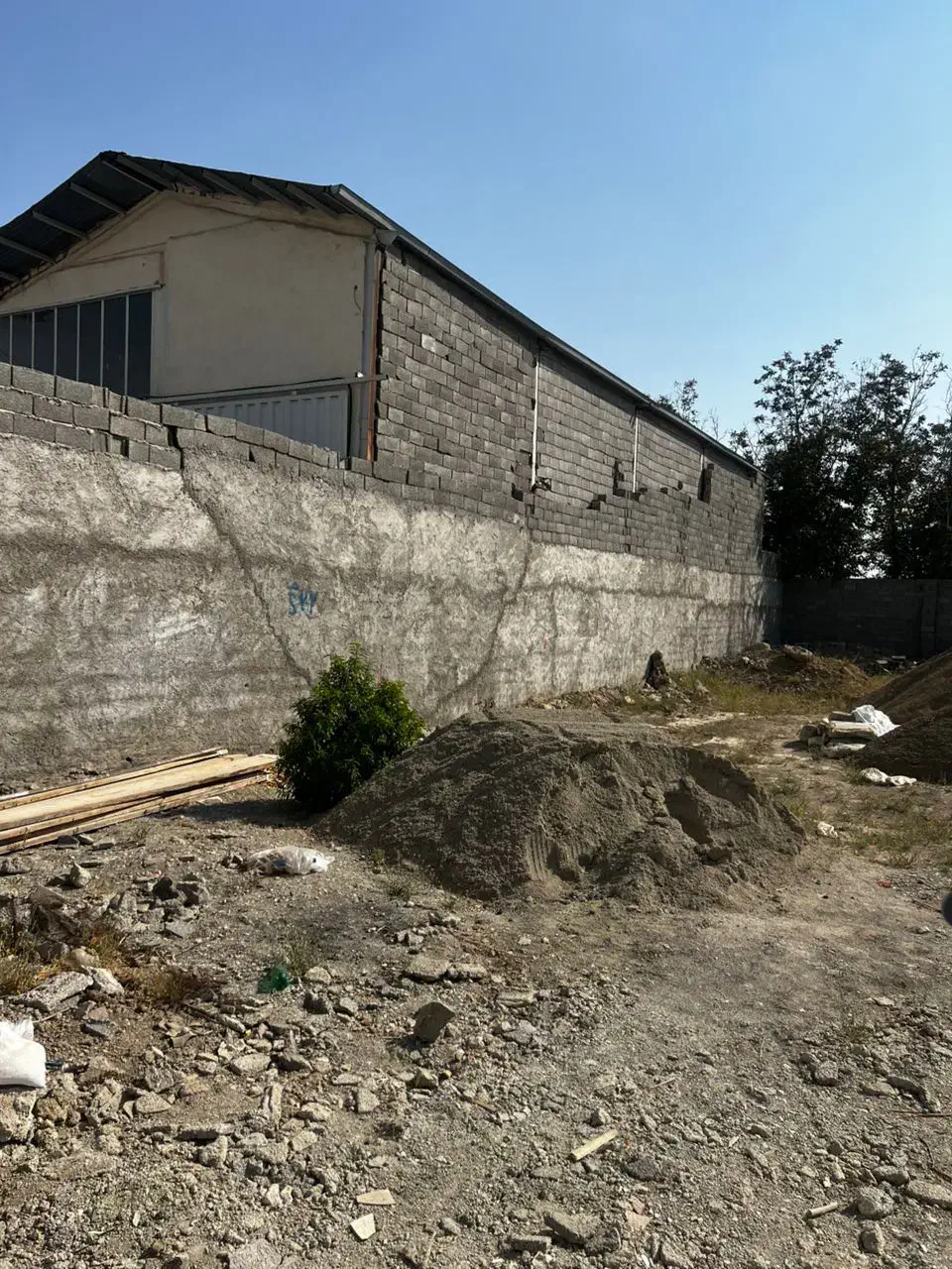 فروش ۵۰۰ متر چهاردیواری باغستان|فروش زمین و ملک کلنگی|باغستان, |دیوار