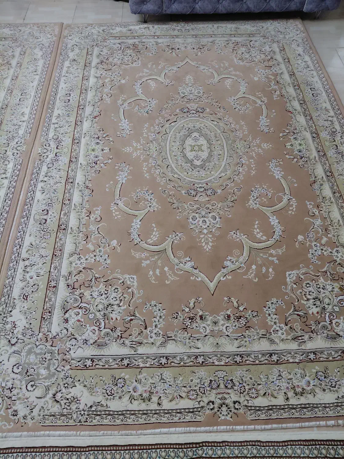 دو عدد فرش ۶ متری ماشینی|فرش|بندر انزلی, کلیور|دیوار