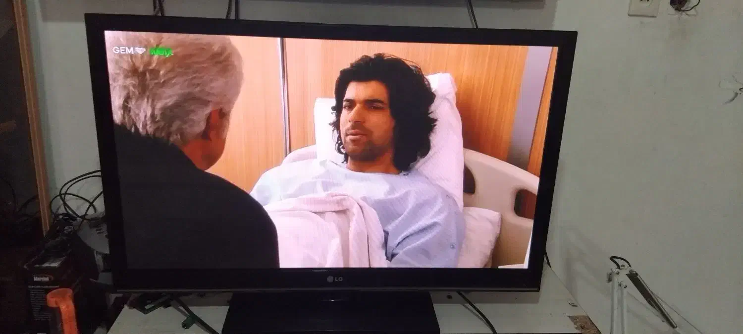 تلویزیون ۴۲اینچ پلاسما LG|تلویزیون و پروژکتور|رباطکریم, رباطکریم|دیوار