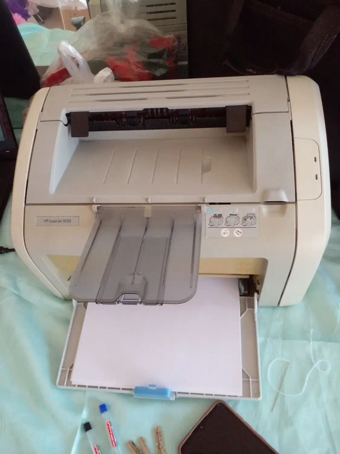 پرینتر hp laser jet 1020|پرینتر، اسکنر، کپی، فکس|رودهن, |دیوار