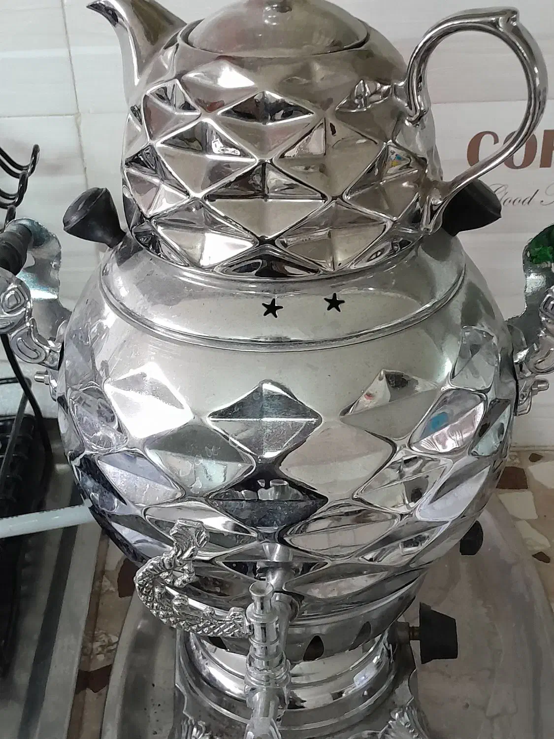 سماور گازسوز البرز|سماور، چای‌ساز، قهوه‌ساز|سبزوار, چهارراه فرودگاه|دیوار