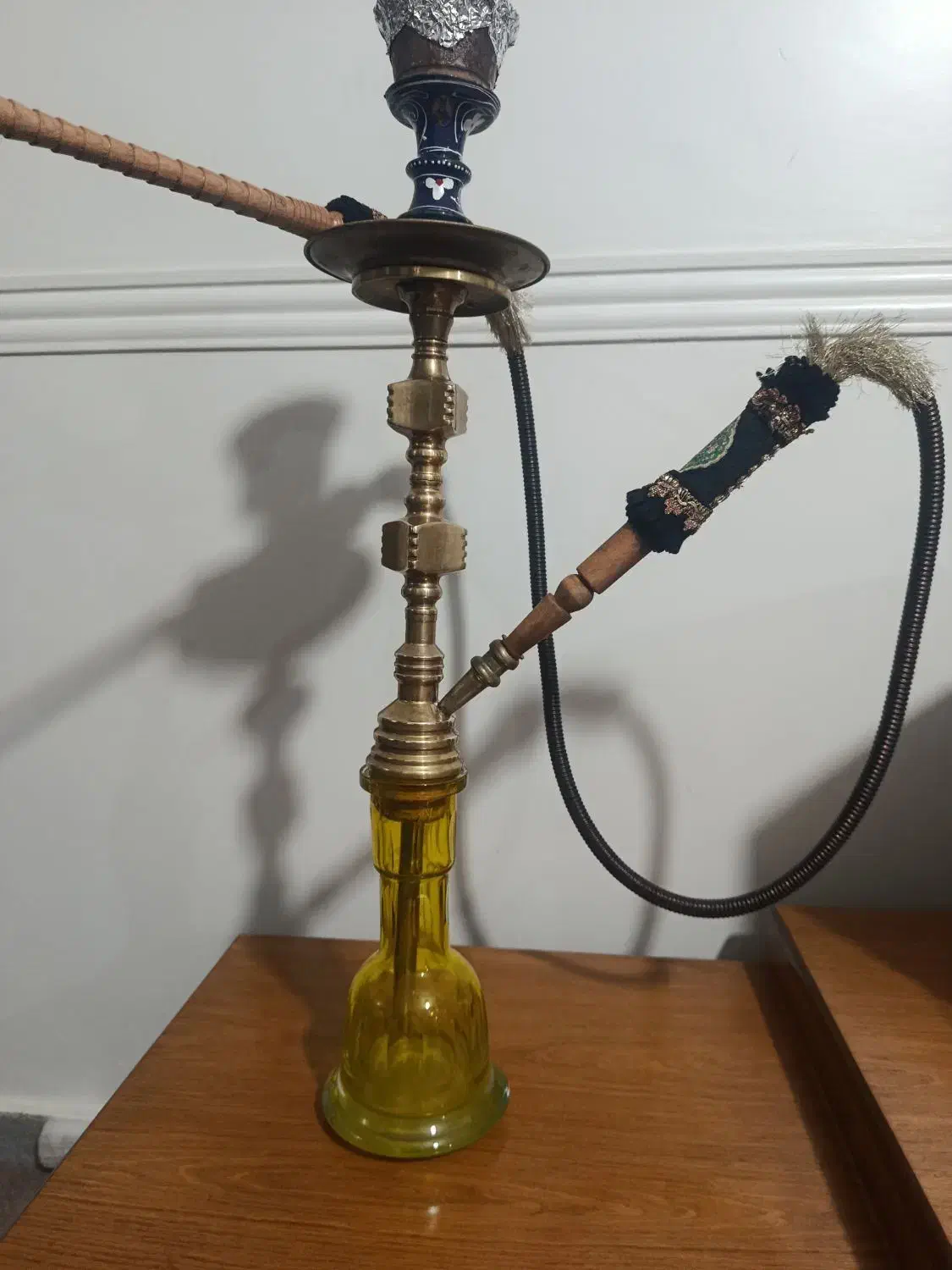 قلیان برنجی|صنایع دستی و سایر لوازم تزئینی|شهر ری, دولت‌آباد|دیوار