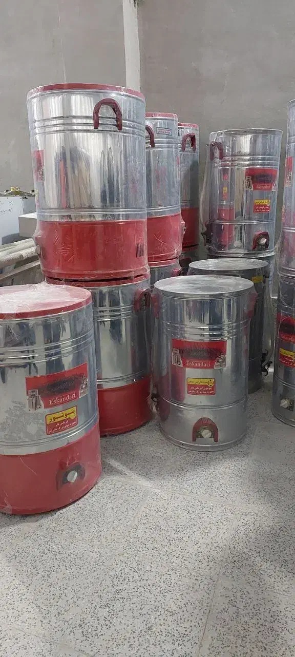 کره گیر استیل 200 مشک برقی دوغزن لبنیاتی دامداری|سایر لوازم برقی|ارومیه, |دیوار