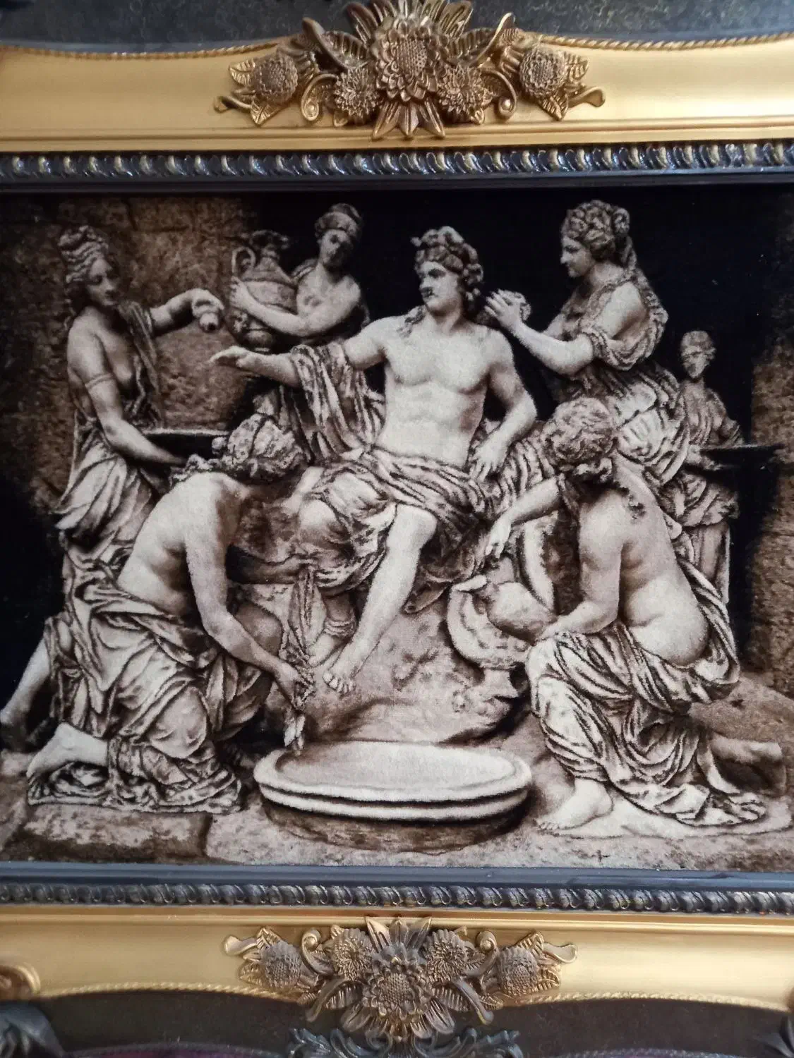 تابلو فرش دستباف تبریز|تابلو فرش|مشهد, امام خمینی|دیوار