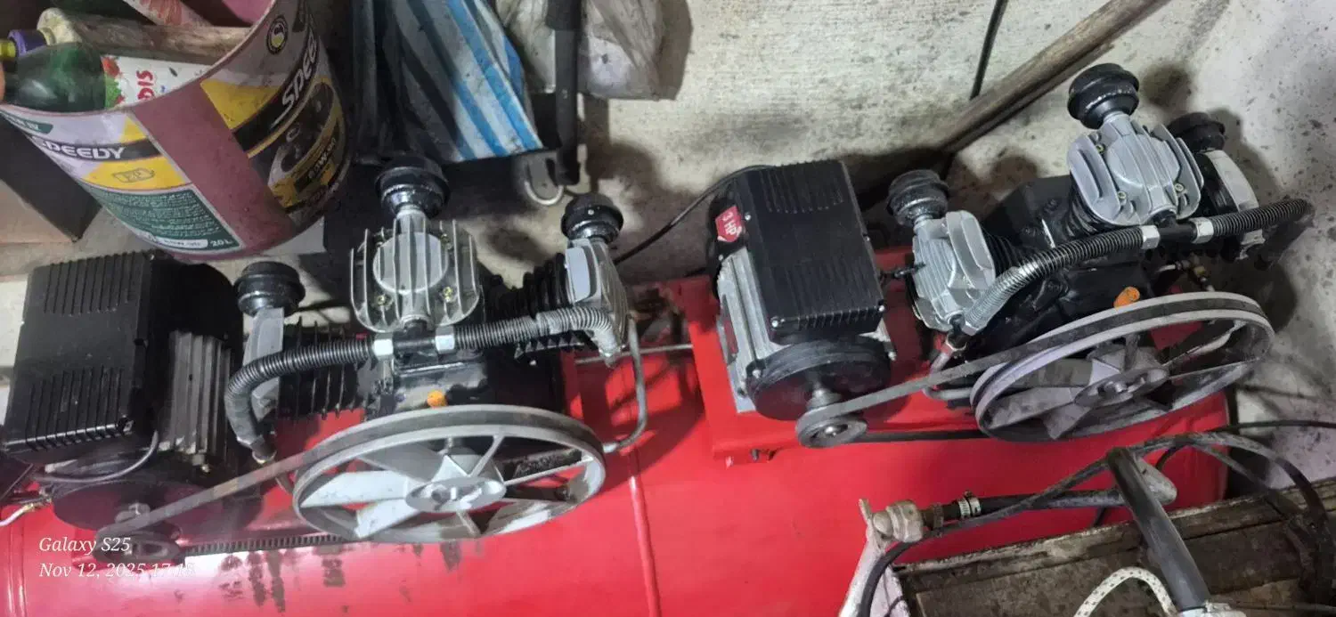 پمپ باد پنچرگیری بالن 750لیتری|ماشین‌آلات صنعتی|نقده, |دیوار