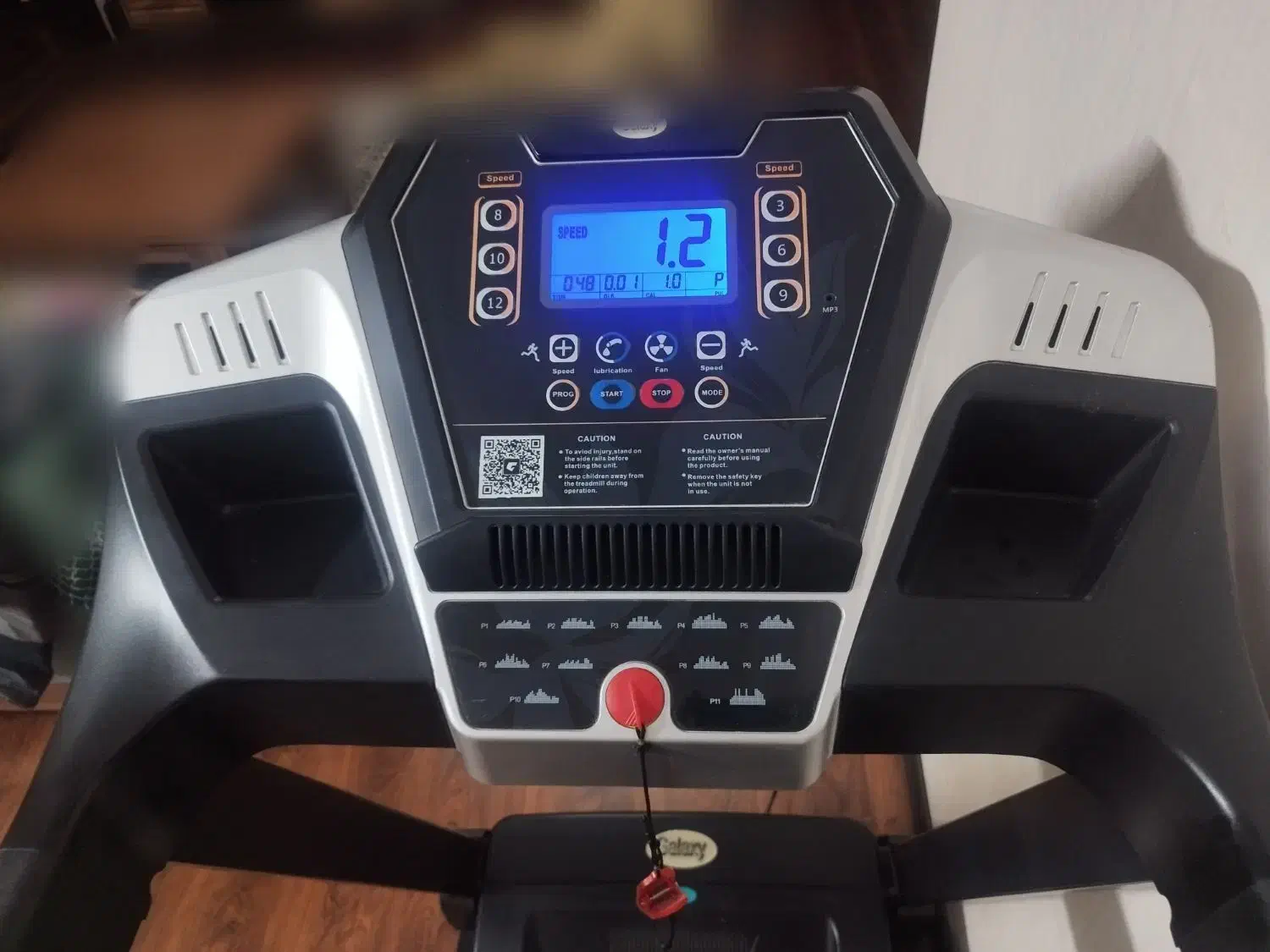 تردمیل Galaxy fitness|تجهیزات ورزشی|شیراز, کاراندیش|دیوار