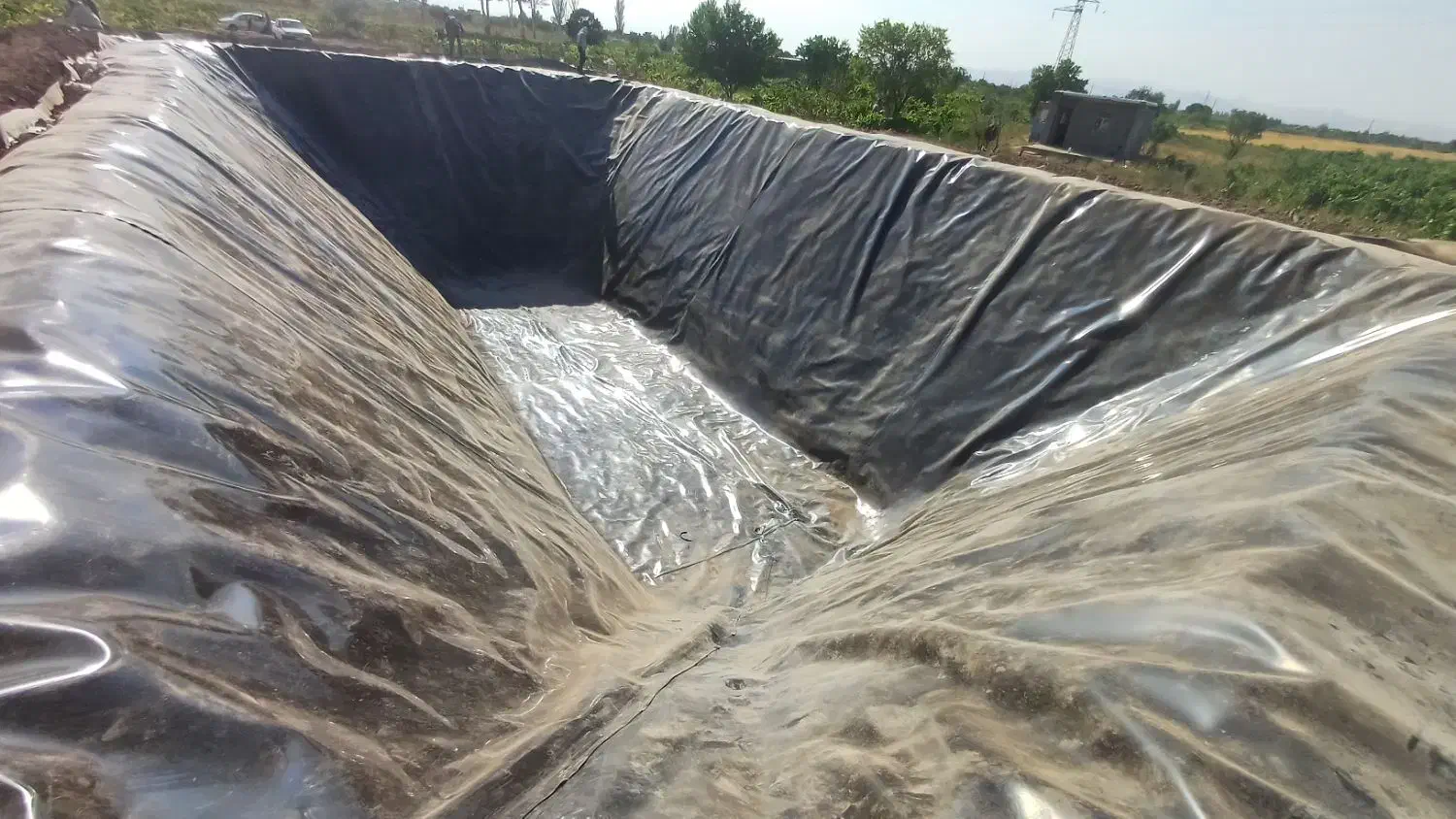 فروش ونصب ورقهای استخر برای ذخیره آب کشاورزی|عمدهفروشی|قزوین, |دیوار