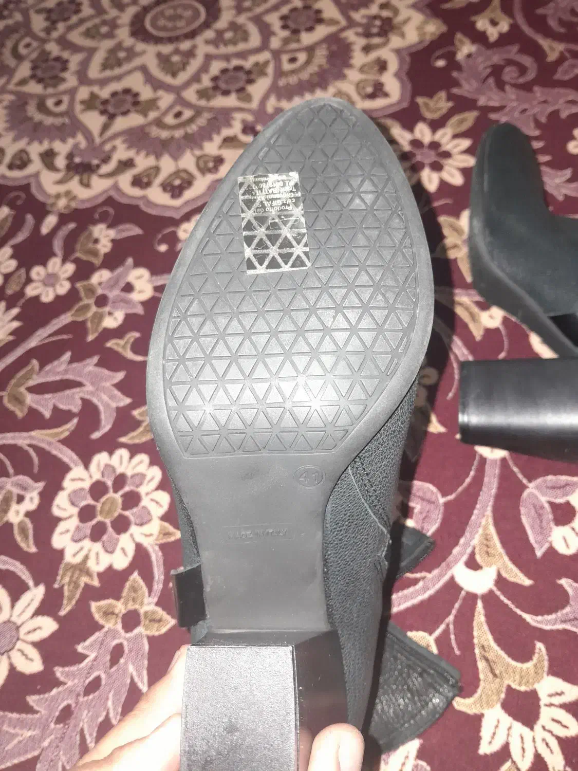 کفش نو چرم اصل شماره 41|کیف، کفش، کمربند|خانمیرزا, |دیوار