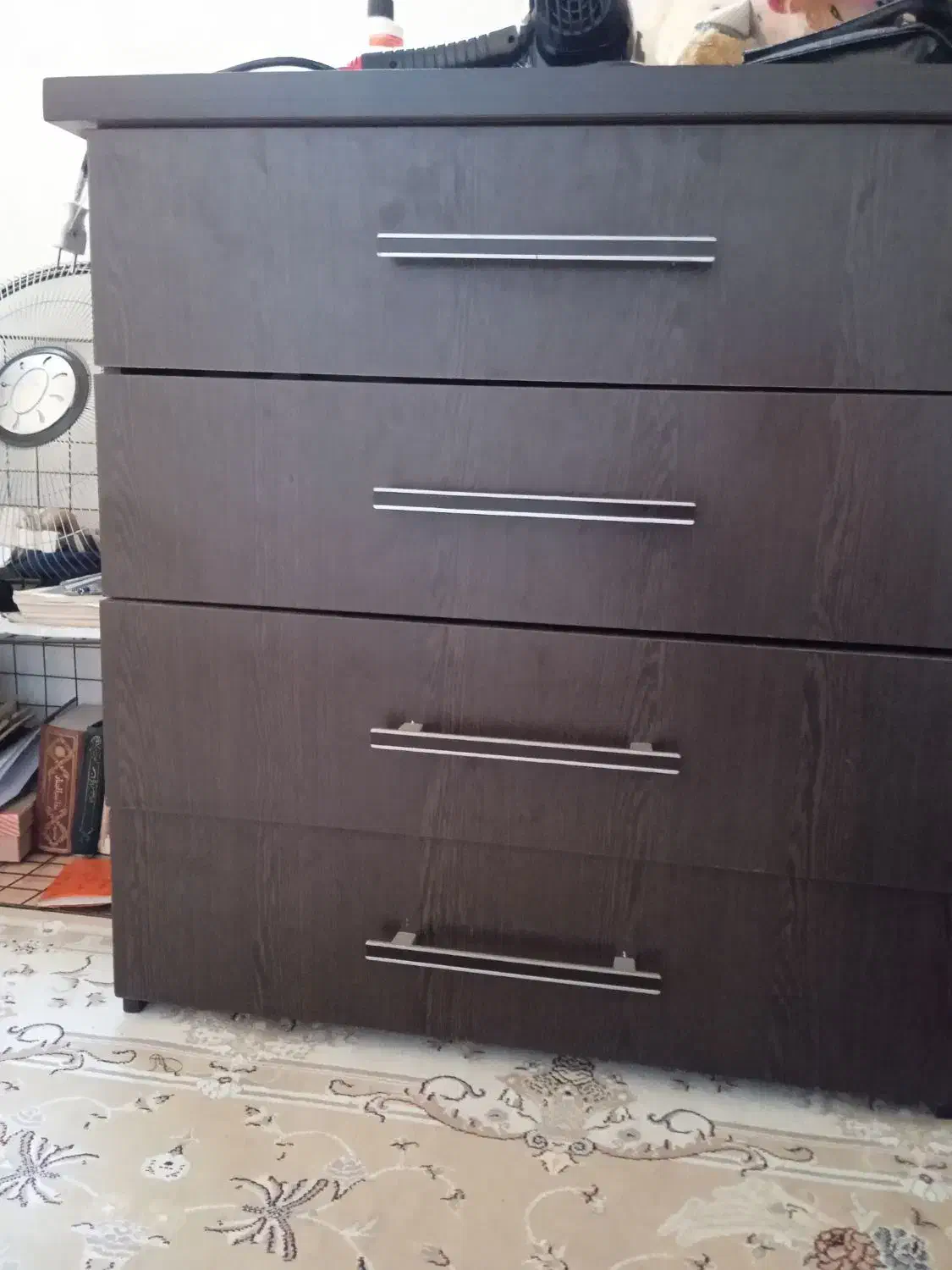 بخاری ودراور وجاکفشی کاردست نجار زیر تلویزیونی|بخاری، هیتر، شومینه|رشت, معلولین|دیوار