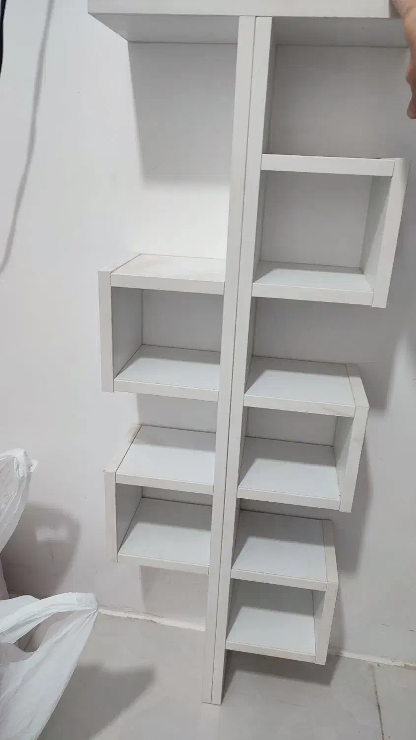 دکوری ام دی اف|کتابخانه، شلف، قفسه‌های دیواری|سبزوار, کوی بهار|دیوار