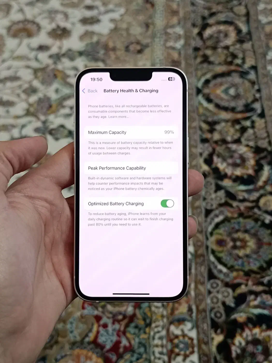 iPhone 13 normal 128|موبایل|قم, گذر قلعه|دیوار