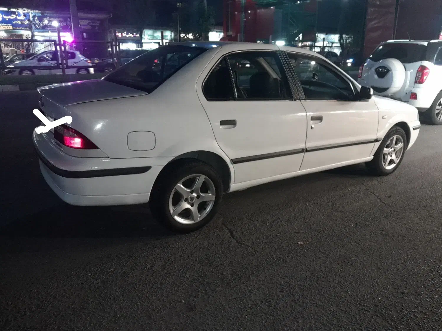 فروش سمندLxسفید|خودرو سواری و وانت|لنگرود, |دیوار