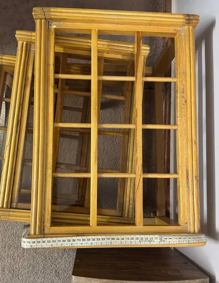 عسلی چوبی سه عدد|مبلمان خانگی و میز عسلی|اسلامشهر, زرافشان|دیوار