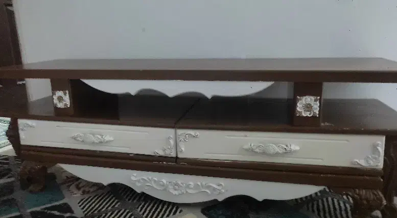 میزتلوزیون سلطنتی باقابلیت تغییرسایز|میز تلویزیون|فولادشهر, مسکن مهر فولادشهر|دیوار