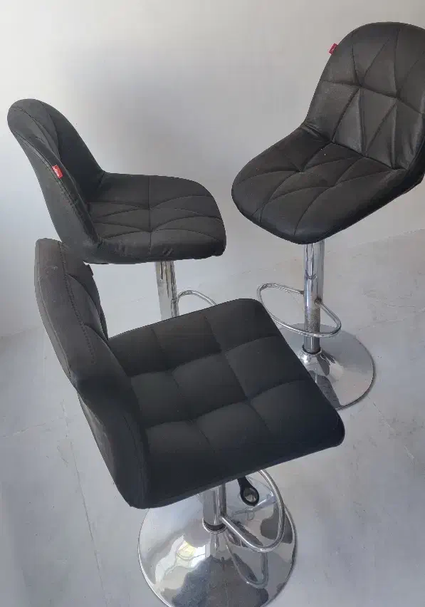 سه عدد صندلی اپن پایه استیل تمیز و سالم|صندلی و نیمکت|بوشهر, |دیوار