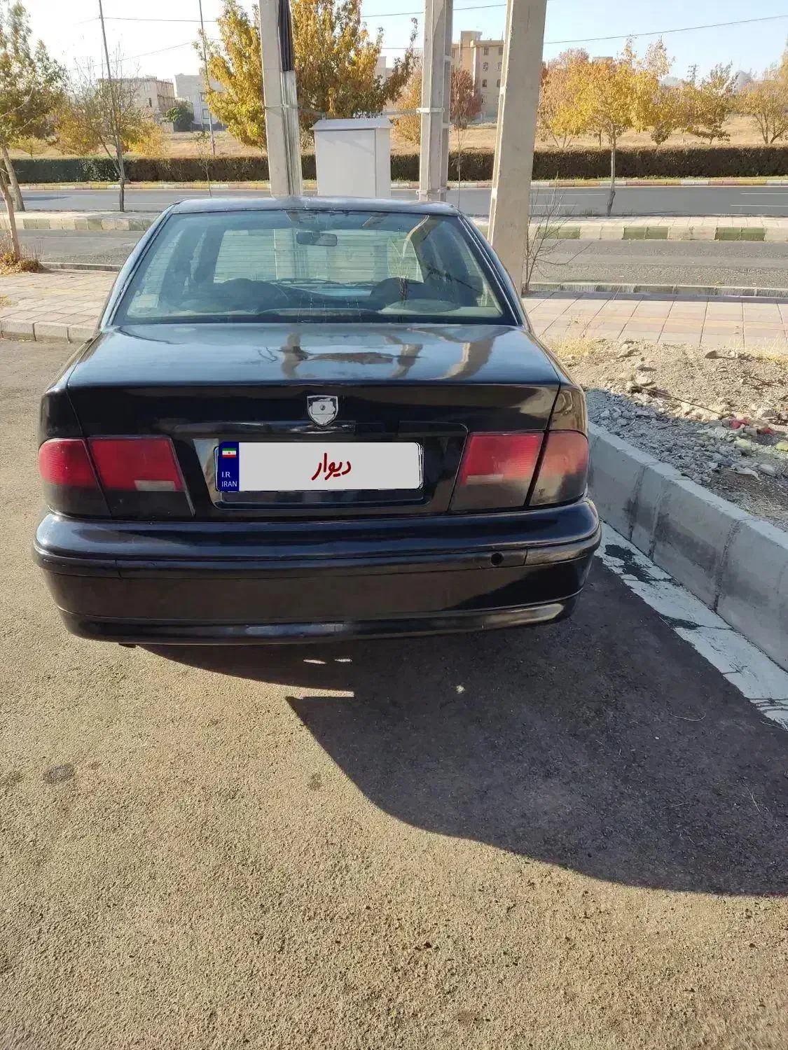 سمند مشکی مدل 81|خودرو سواری و وانت|زنجان, |دیوار