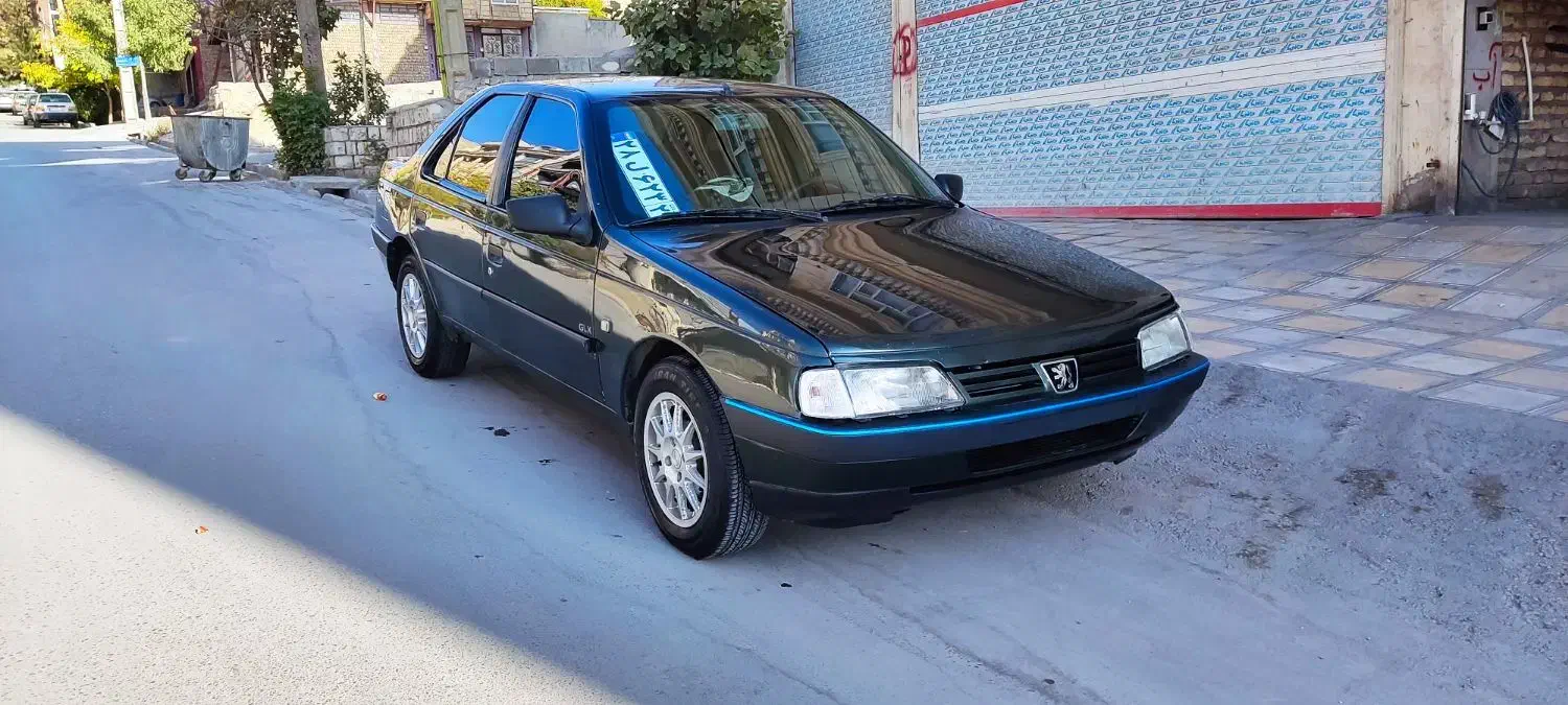 405 یشمی متالیک|خودرو سواری و وانت|جوانرود, |دیوار