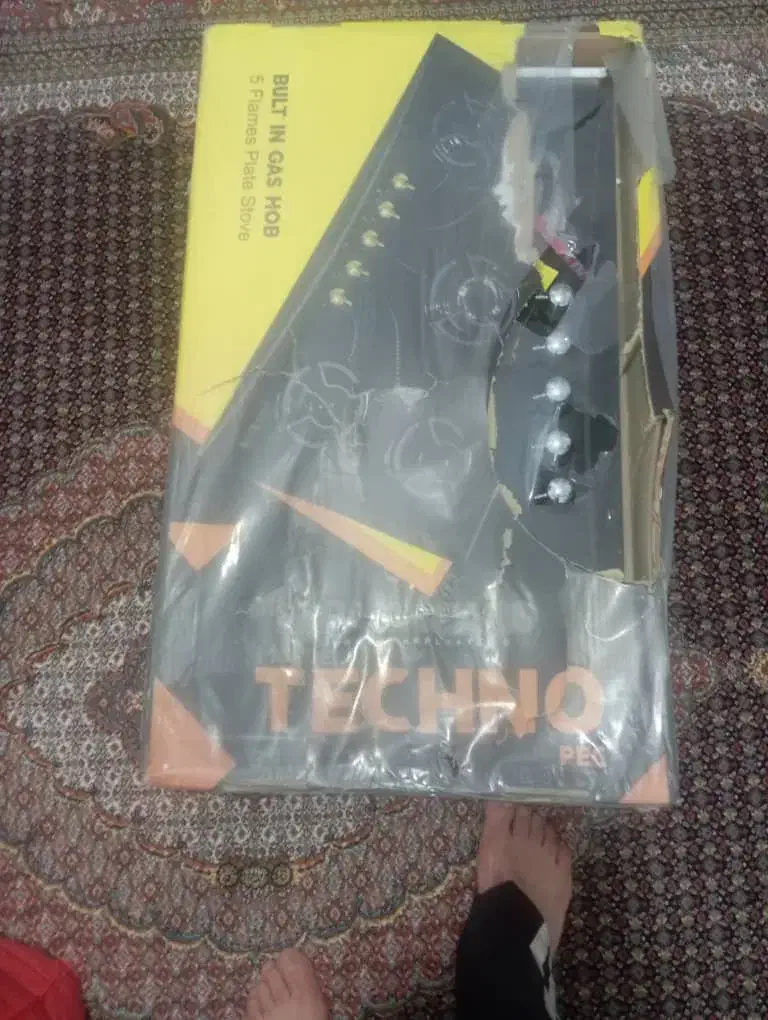 روگازی 5شعله ای از برند تکنو|اجاق گاز و لوازم برقی پختوپز|اردبیل, |دیوار