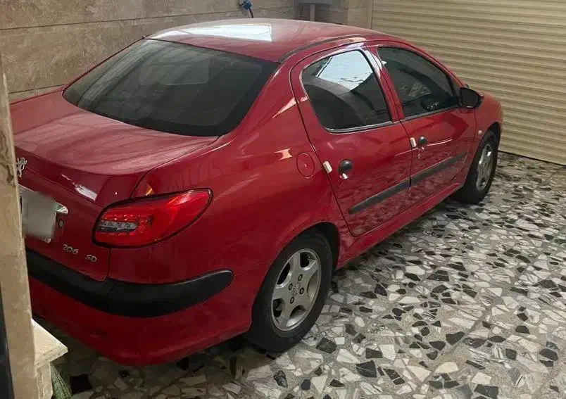 ۲۰۶ اس دی v8|خودرو سواری و وانت|تهران, باغ خزانه|دیوار