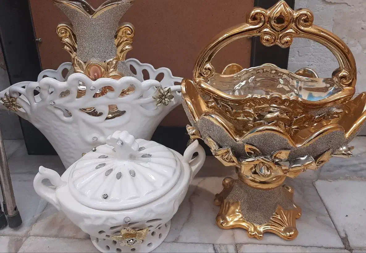 کشکول/ شکلات خوری/گزخوری  /گلدان|ظروف سرو و پذیرایی|بروجن, |دیوار