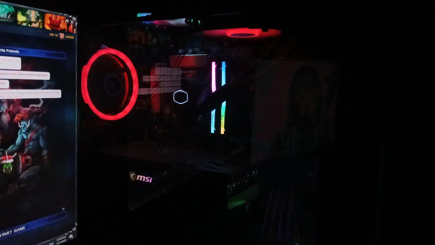 کامپیوتر گیمینگ 10600k 3060 12G|رایانه رومیزی|ری, شهرری|دیوار