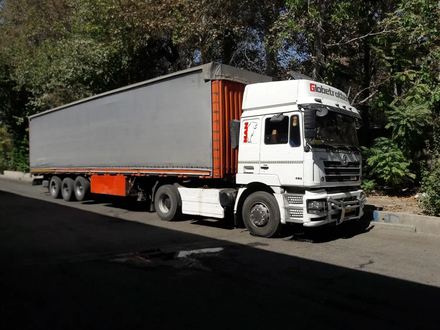 کشنده شاکمن تریلی چادری|خودرو سنگین|تهران, سردارجنگل|دیوار