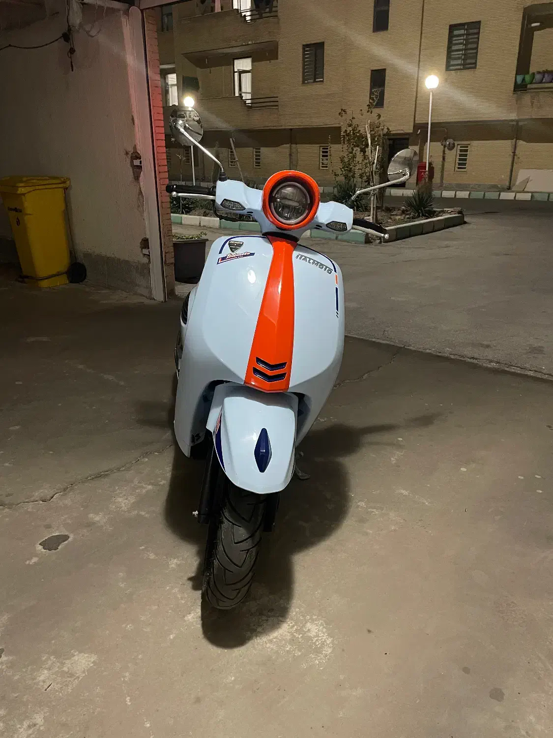 موتور پاکشتی وسپا ایتالیانو|موتورسیکلت|رفسنجان, |دیوار