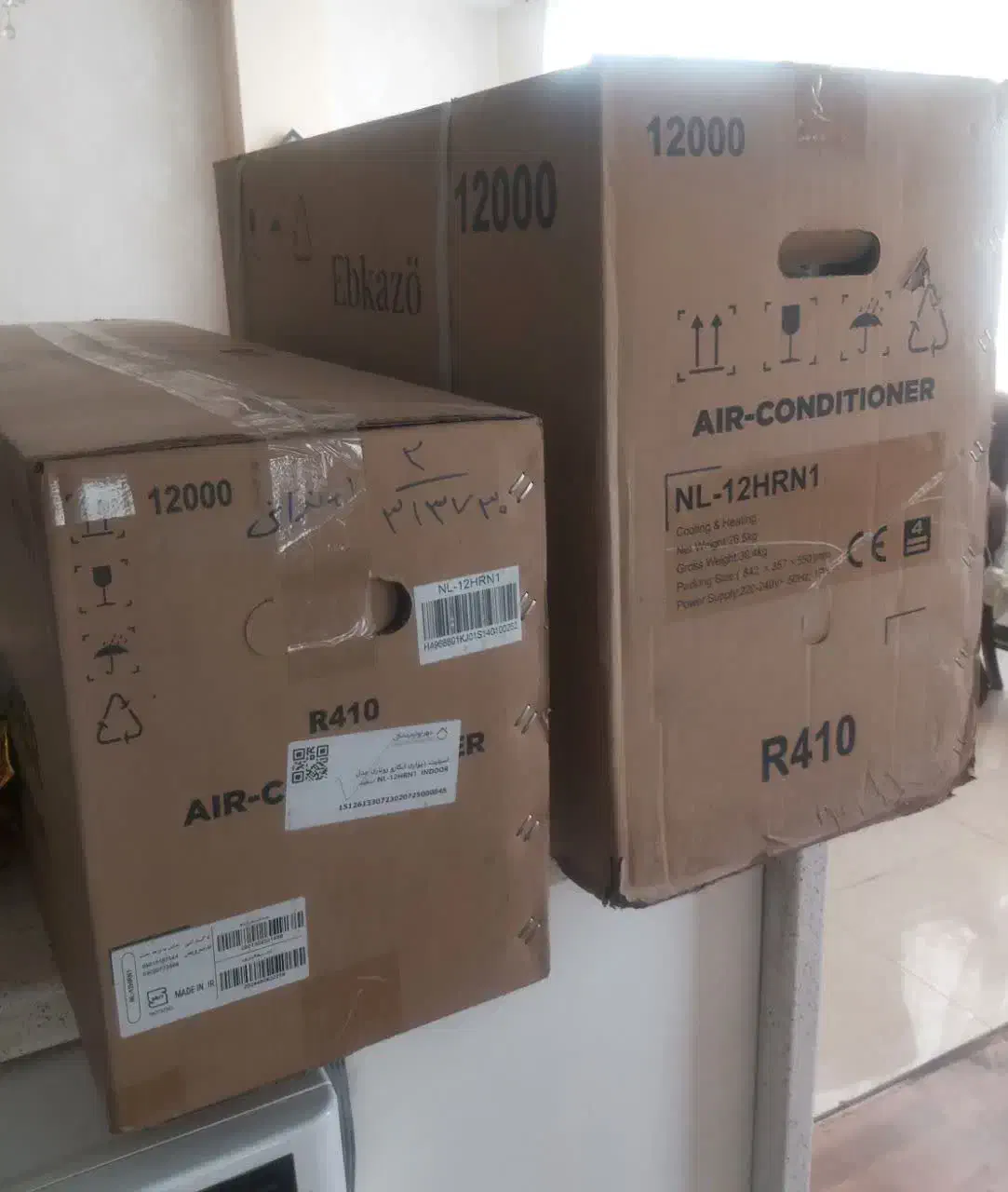 اسپیلت ابزاکو مدل nl-12hrn1  روتاری ۱۲۰۰۰|کولر گازی و فن‌کوئل|کرج, شهرک البرز ۳|دیوار