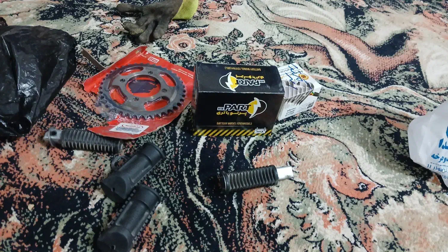 باتری موتور|قطعات یدکی و لوازم جانبی|تربت‌حیدریه, پایانه مسافربری تربت حیدریه|دیوار