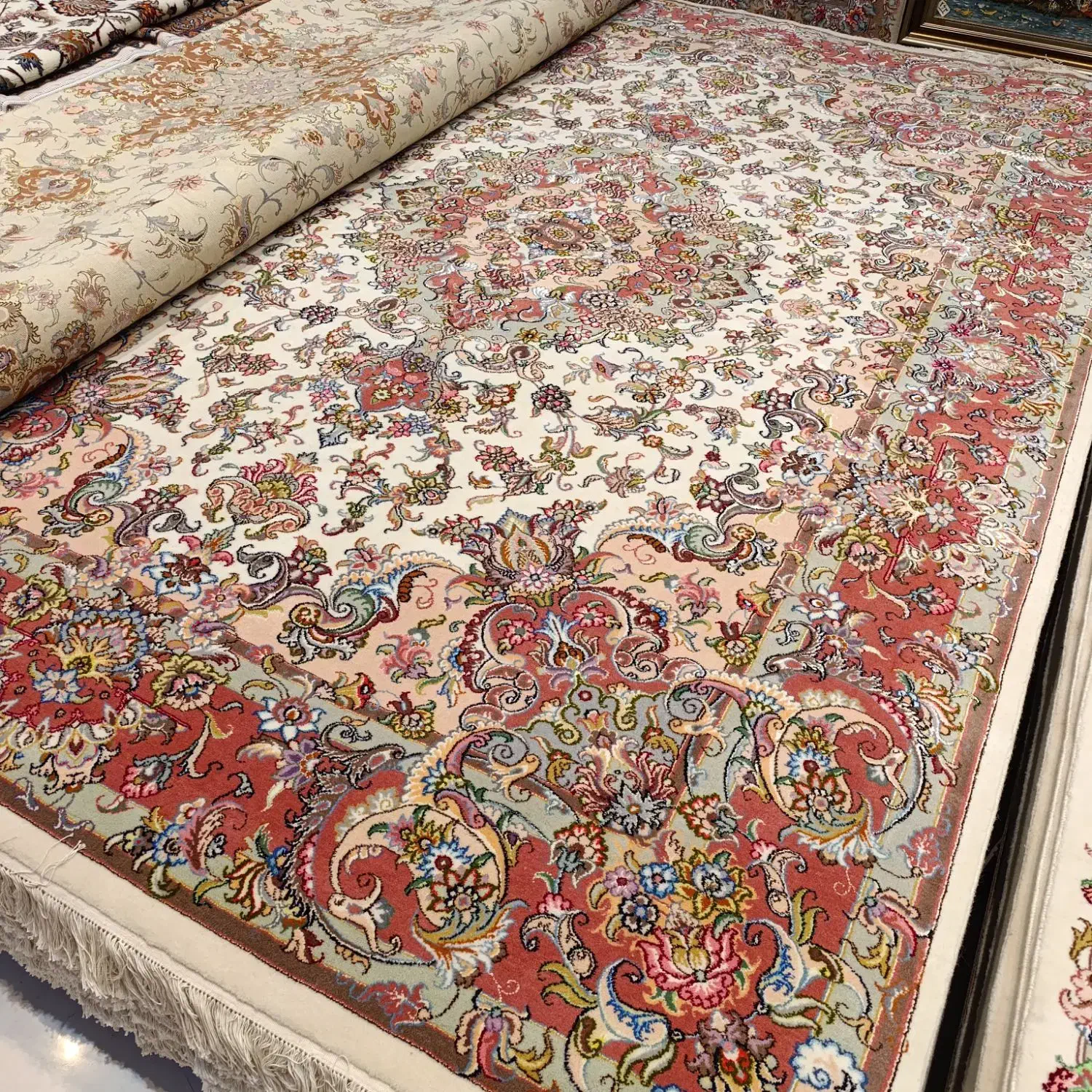 دو جفت ۹متری طرح خطیبی مثل هم دستباف|فرش|تهران, سنائی|دیوار